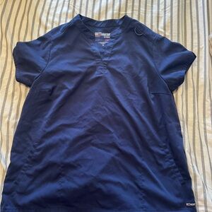 Grey's Anatomy Women’s Navy Blue Scrub Set
